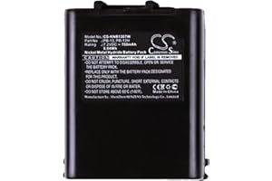 BORNMIO CS-KNB130TW Batterie 700mAh compatibile con [Kenwood] TH-26AT, TH-27, TH-27A, TH-28, TH-28A, TH-45AT, TH-46AT, TH-47, TH-47A, TH-48, TH-48A, TH-55AT, TH-75AT, TH-77AT, TH-78, TH-78A, TH-78E, TK-220,