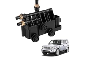Dixhills Air Suspension Valve Block Valve Unit Compatible with Ran-ge Ro-ver 3 L322 Sport L320 Dis-covery 3 4 L319 2009-2018 Car Replacement for RVH000095 RVH000055