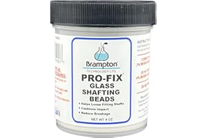 BRAMPTON TECHNOLOGY, LTD. Brampton PRO-FIX Glass Shafting Beads - Golf Club Shaft Installation Stabilizer - Increase Bond Strength