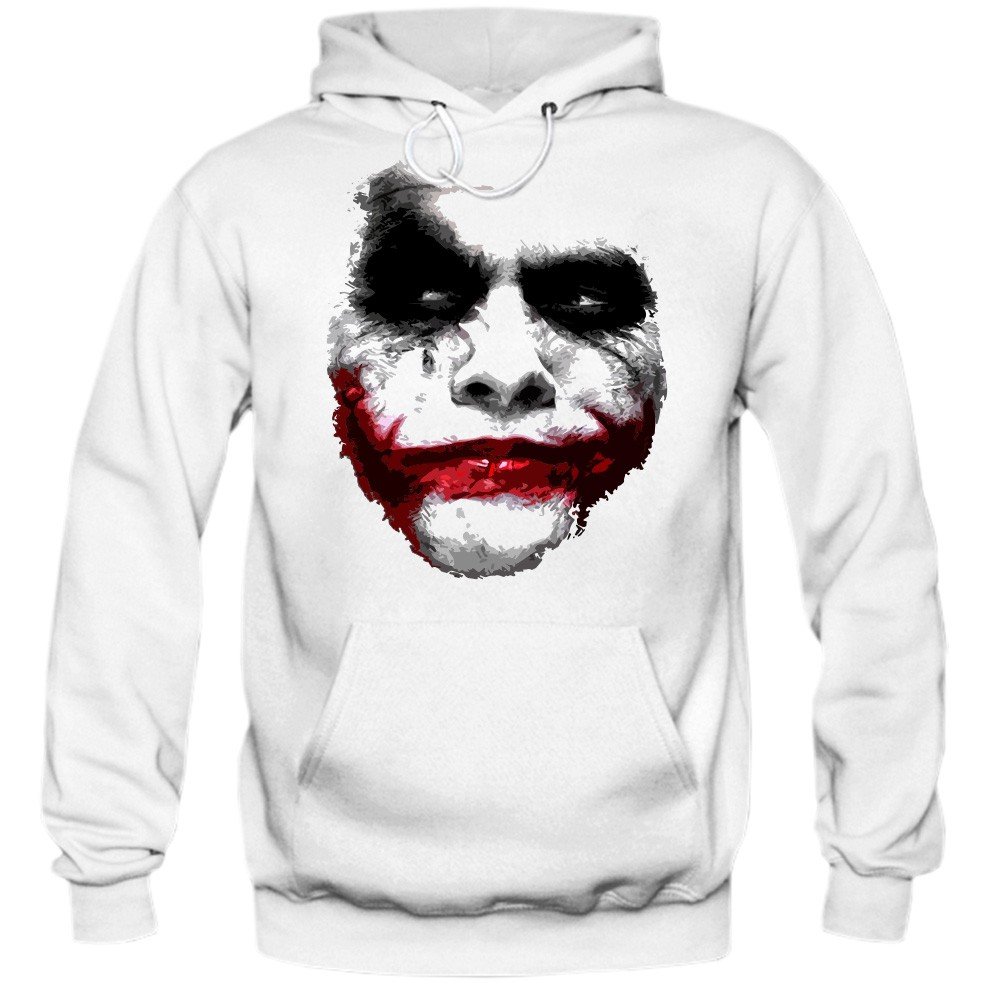 Shirt-Happenz-Joker-Hoodie-Herren-Shadow-Hoodie-Heath-Ledger-Batman