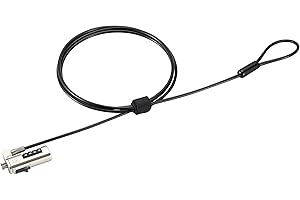 Kensington Combination Laptop Lock for Nano Size Security Slot, Resettable 4-Digit Combination Lock (K60214WW)