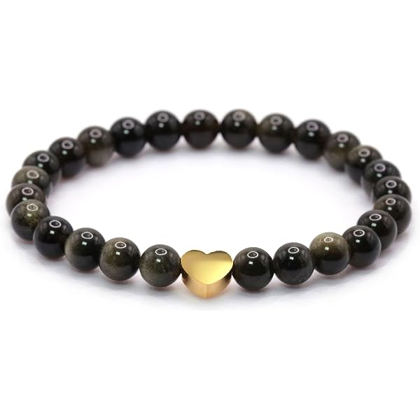 Bracelet Élastique Malachite Naturelle 6mm - Pierre Du Cœur Et De La Transformation, Unisexe 26cm