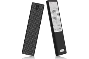 HYDREAM Funda de Silicona para Mando Samsung BN59-01311G BN59-01311B BN59-01265A BN59-01358B Antideslizante Carcasa de Protectora Compatible con Mando TV Samsung (Negro)