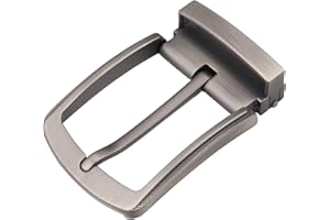 McFanBe Hebilla de Cinturón de 1,5 Pulgadas (38-40 mm) Hebilla de Repuesto Cuadrada de Una Sola Punta para Hombres Mujeres Cinturón
