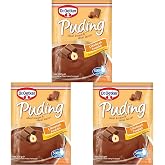 Dr. Oetker Puding &Ccedil;ikolatalı Fındık Aromalı 102 Gr 3l&uuml; paket