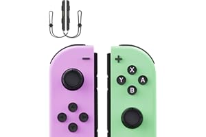 Newfun Switch Controller Compatible with Switch/Lite/OLED, Replacement Left/Right Controller with Motion Control/Dual Vibration/Quick Pairing