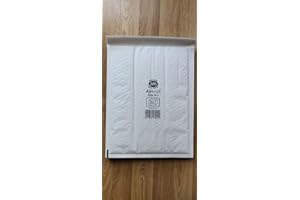 Jiffy JL-4 240 x 320 mm Airkraft Lightweight A4 Postal Bag (Size 4), White, Box of 50