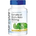 Fair & Pure® - Estratto di Gotu Kola 500mg - Centella asiatica - Vegan - Alto dosaggio - 180 Capsule