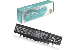 TOPNMA AA-PB9NC6B AA-PB9NC6W AA-PB9NS6B AA-PB9MC6B Np550P5c Np365e5c Battery Compatible with Samsung R420 R430 R468 R470 R480 RV510 RV511 RC512 R519 R520 R530 R540 R580 R730 AA-PB9NC5B[10.8V 5200mAh]