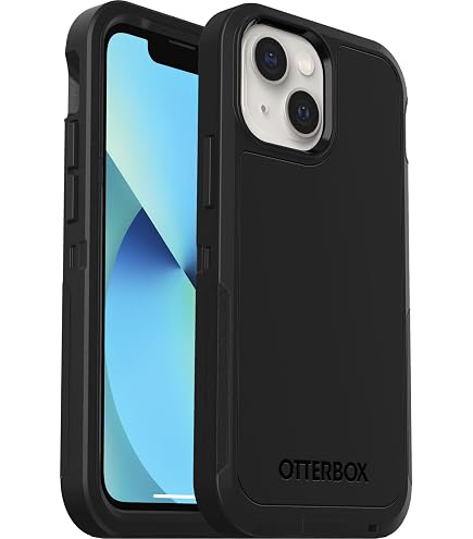 Ersatz-Gummi-Außenhülle Für Otterbox Defender Series – Kompatibel Mit IPhone 13 Pro (nicht Pro Max/13) – Schwarz
