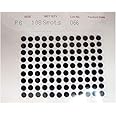 Eyetex Pallavi Sticker Kumkum 3in1 - Black Color Bindi - Size P6 (Pack of 15)