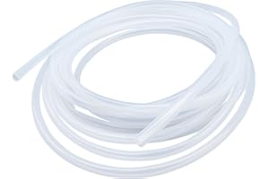 LAVMHAB Tubo in silicone 7 mm ID x 9 mm OD 8 m di lunghezza, tubi flessibili per uso alimentare, tubi flessibili per acqua trasparente per il trasferimento della pompa