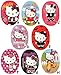 Produktbild alles-meine.de GmbH Aufnäher / Bügelbild -  Hello Kitty - Cool  - 8 cm * 11 cm - Aufkleber - App..