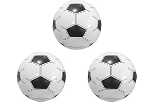 Czdtq 3 Pcs Inflatable Football,Beach Football,Beach Balls,Inflatable Beach Footballs,Multipack Footballs Gifts,Blow Up Swimming Pool Balls,for Summer Swimming Pool Sports Game Party Supplies