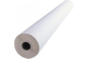 SRENDI Banqueting Roll Wedding Party Home Table Buffet Dinner Large Banquet White Paper Cover Floor Sheet (25 Meter)