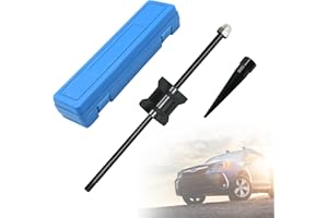 CHANG QI Juego de herramientas extractoras de sellos de inyector diésel, elimina los anillos de sellado (5-15 mm) con martillo deslizante