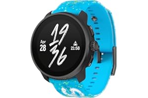 SUUNTO Race S Montre Sport Femme Homme, Tracker d'Activités GPS Running, Bi-Band GNSS, Carte Hors Ligne, Écran Tactile AMOLED, Smartwatch Cardiofréquencemètre Podomètre Altimètre, 13 Jours d'Autonomie