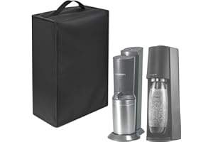 AIRMSA Cubierta protectora universal resistente al calor, resistente al agua, para sodaStream Water sprudler Crystal 3.0, SodaStream Water Sprudler Duo con CO2 y otros