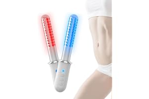 JITESY Gynecological Vaginitis Therapy,FDA Cleraed Vaginal Rejuvenation, Red & Blue Led Light Therapy Device,for Female Gynecological Care for Diminish Inflammation and Vaginal Care Massage