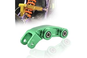 ABCERRSI Rear Progressive Suspension Link,3/4" Adjustable Suspension Linkage for Rear Shocks for Sur Ron Light Bee X for Segway X160 X260(Green)
