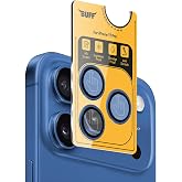 BUFF LABS iPhone 17 Pro ile Uyumlu Metal 9H Kamera Lens Koruyucu (Mavi)