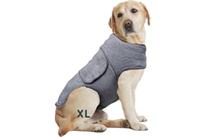 ACL STORES Dog Comfort Wrap | Dog Anxiety and Stress Relief Coat | Lightweight Wrap Jacket Shirt for Anxious Pets Keep Calming Comfort Provides Relief For Thunderstorms, Vet Visits, Cat Travel, Train Travel (XL)