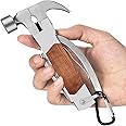 Multitool Dad Gifts, Christmas Presents for Men Dad Papa Father Stepdad Grandad, Father Day Gifts from Daughter Son, Cool Gadgets Mini Hammer Tool Gifts for Birthday Gifts for DIY Outdoor Camping