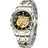 London Fog Berkeley Collection Automatic Mechanical Skeleton Watch for