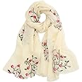 MAIRY Scarf for Women Lightweight Silk Feeling Hair Wrap Wedding Headscarfs Chiffion Shawls and Wraps,GB17065001
