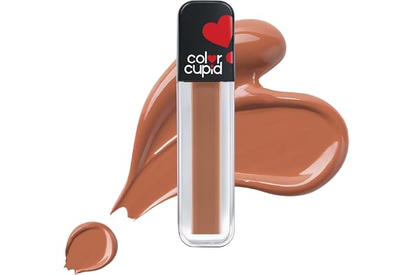 Color Cupid Matte Intense Color 18-Hour Stay Liquid Lipstick Infused with Hyaluronic Acid & Ceramide Transfer Proof & Kiss Proof Forever Love - Sweetheart Mocha 1.5 ml