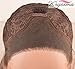 K'ryssma® Grey Ombre Black Roots Natural Straight Soft Hair Synthetic Lace Front Wig for Women Natural Looking Full Wig Half Hand Tied Heat Safe 22 inch