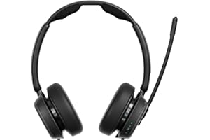 EPOS Impact 1060 - Zaawansowany otwarty zestaw słuchawkowy biurkowy z technologią BrainAdapt™, adaptacyjnym ANC i Super Wideband Audio