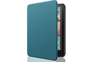 MoKo Custodia Compatibile con 7" Kindle Paperwhite (12th Generation-2024) and Kindle Colorsoft Signature Edition 2024, Custodia Leggera con Auto Wake/Sleep per Kindle Paperwhite 2024, Gemma Verde