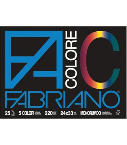 Fabriano F4 Album Da Disegno - Set Da 2 Blocchi, 24x33 Cm, Carta Liscia 220 G/m², 20 Fogli Cadauno - Foto 6