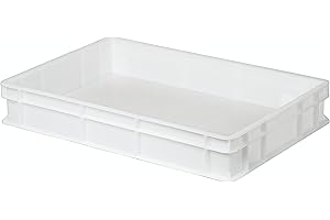 eacommerce Contenitore Cassetta per impasto Pizza Pane Alimenti Panetti PEHD (Contenitore 60x40x10H cm)