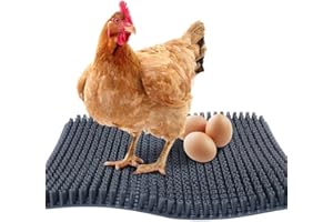 Ericetion Einfache Waschbare Kunststoff -Ei -nistmatten -hähnchen -nistpolster Für Hühnerkoops Eier Legen Matte Für Hühnchen -höfen Nistkisten