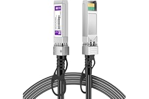 XZSNET 10G SFP+ DAC Twinax Kabel 0.5M(1.65ft) 28AWG, 10GBASE-CU SFP+ auf SFP+ Direct Attach Kupfer Passives Kabel für Cisco SFP-H10GB-CU0.5M, Ubiquiti UniFi UC-DAC-SFP+, Meraki, Netgear und mehr