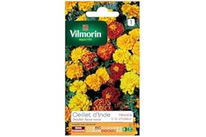Vilmorin - Sachet graines Oeillet d'inde double nain varié