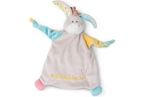 NICI Asciugamano asino cuore cuore 25 x 25 cm – panno per bambini a partire da 0 mesi – panno morbido per neonati e bambini – peluche per neonati e bambini – panno per neonati – panno per neonati e