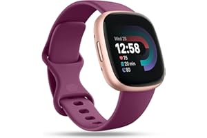 Getino Sport Band Compatible with Fitbit Versa 4 Bands/Versa 3 Bands & Fitbit Sense Bands/Sense 2 Bands for Women Men, Soft Replacement Strap Accessories for Fitbit Sense/Sense 2/Versa 4/Versa 3 Watch