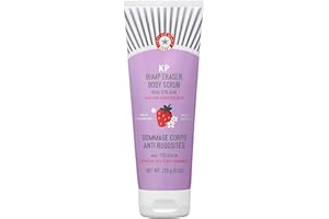 First Aid Beauty - Gommage corporel KP Bump Eraser 10% AHA, exfoliant kératose pilaire glycolique lactique, aide réduire bosses cutanées