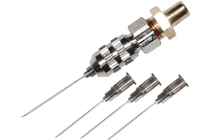 XZT 5 PCS Nitrogen Needle Valve kit for Shock,with Schrader Valve