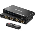 Conmutador HDMI 2.1 3 En 1 - Soporta 8K 60Hz Y 4K 120Hz - Con Control Remoto IR - Compatible Con Xbox Series X, PS5, TV 8K, Proyector