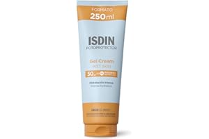 ‎ISDIN ISDIN Fotoprotector Gel Cream Körper-Sonnenschutz LSF 50 (250ml) | Lichtschutz für den Körper mit sehr hohem UVB/UVA-Schutz LSF 50
