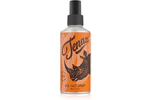 Tenax Salt Spray 150 ml, Spray sale marino per capelli uomo naturale e semi-opaco, Prodotti per capelli dalla tenuta leggera e duratura, Hair Care solubile in acqua per volume e texture alla chioma