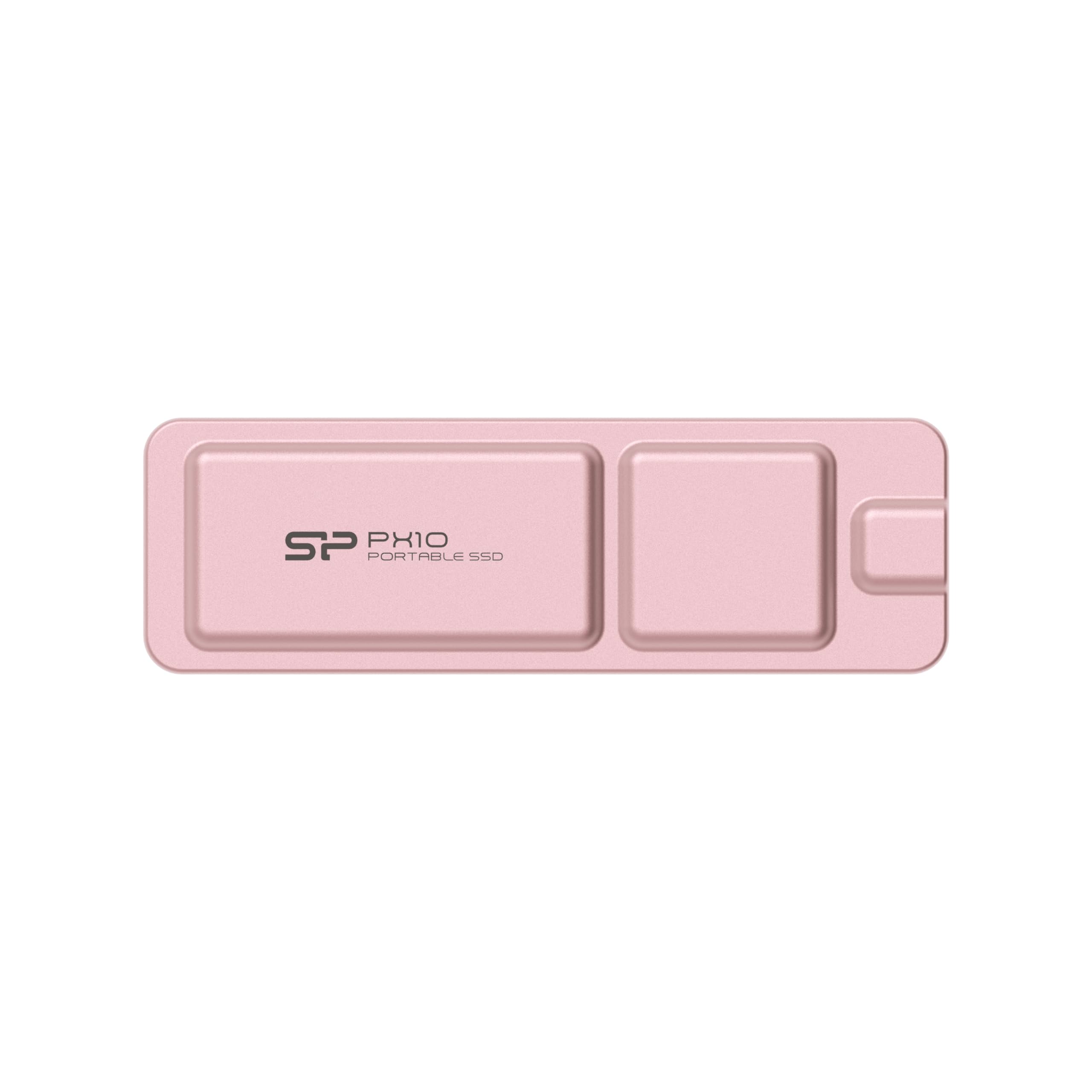 Silicon Power PX10, 4TB Portable SSD Up to 1050MB/s, Compact Pocket-Size USB 3.2 Gen 2, Type-C, External Solid State Drive, Pink