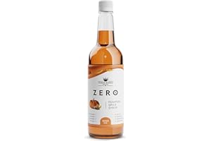 Three Kings Pantry Zero Calorie Syrups | Keto Friendly Coffee Syrup Sugar Free | Guilt Free indulgent flavouring (Pumpkin Spice)