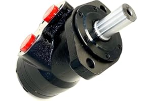 FLOWFIT 400CC, 2 Bolt Mount, 25mm Parallel Keyed Shaft, Low Speed High Torque Hydraulic Motor, OMT