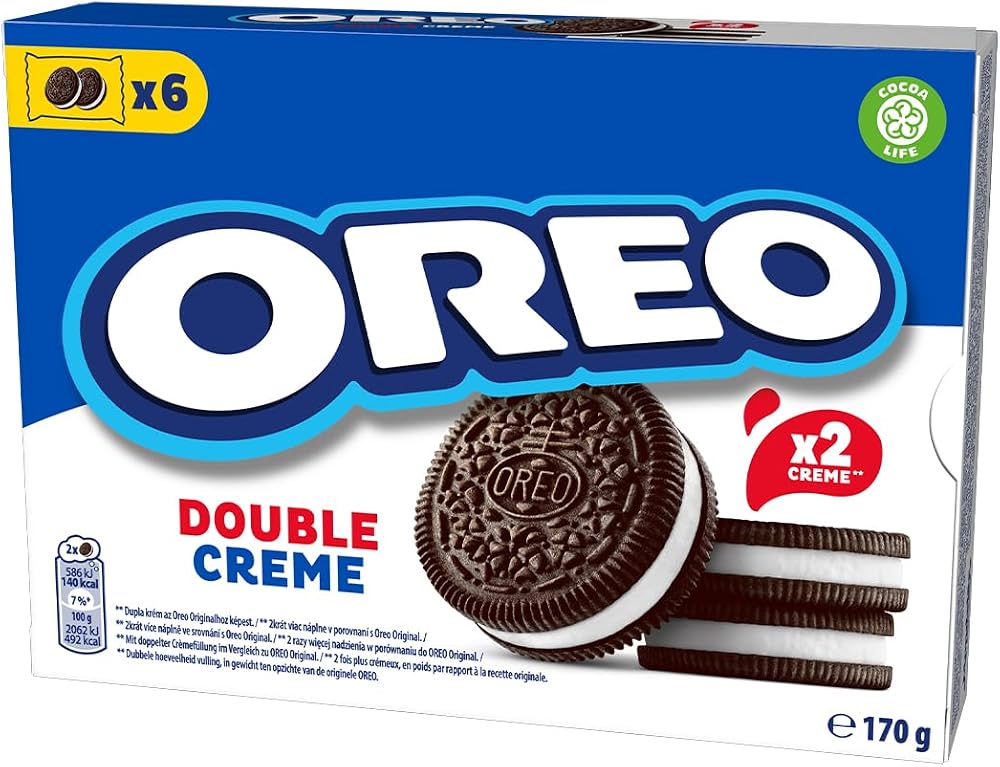 Oreo Double Kremalı Bisküvi 170g