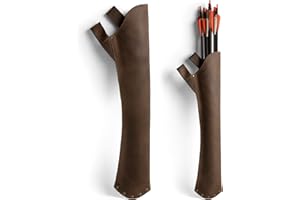 VALHALLA GEAR Leather Hip Quiver for Arrows, Hunting Quiver Arrow Holder, Archery Quivers Holder, Best Compound Bow Arrow Quiver for Recurve Bow, Back Quiver, Design for Archery Crossbow Quiver